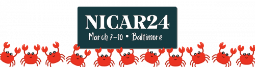 NICAR24 Conference Logo in Baltimore Maryland